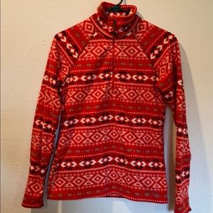 EDDIE BAUER 1/4 zip up fleece pullover